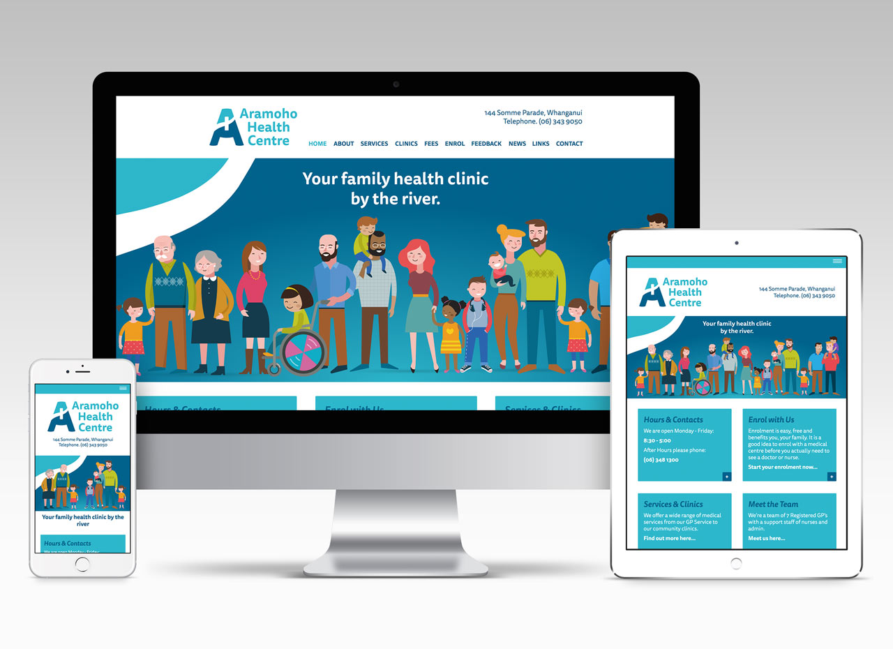 Aramoho Health Website Development