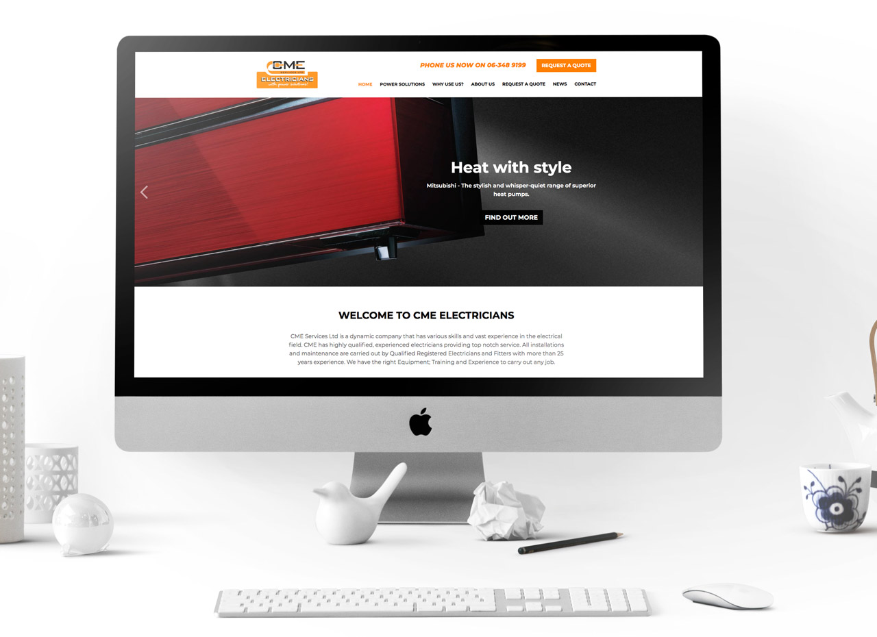 CME Services Website Development