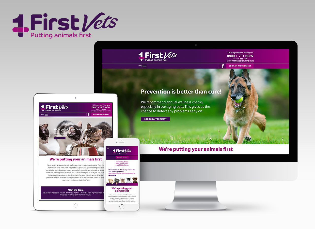 First Vets Website Development