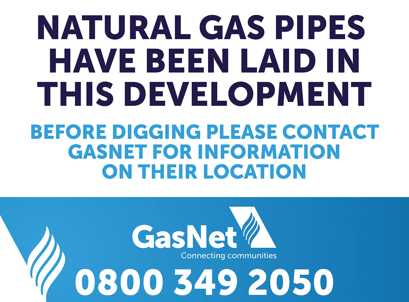 GasNet Signage Design