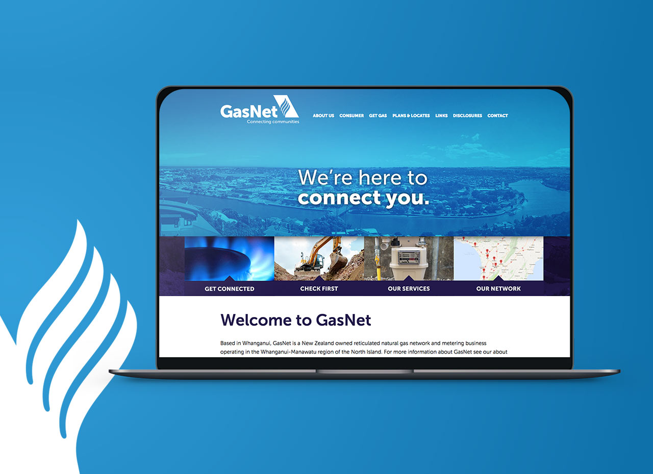 GasNet Website Development