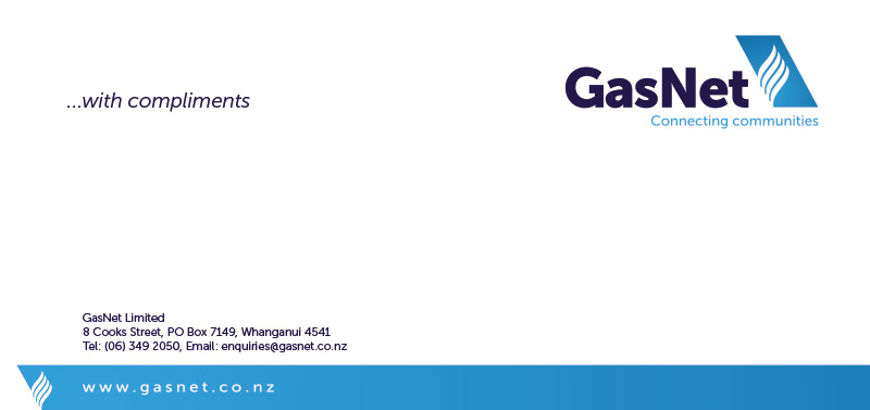 GasNet Stationery Design
