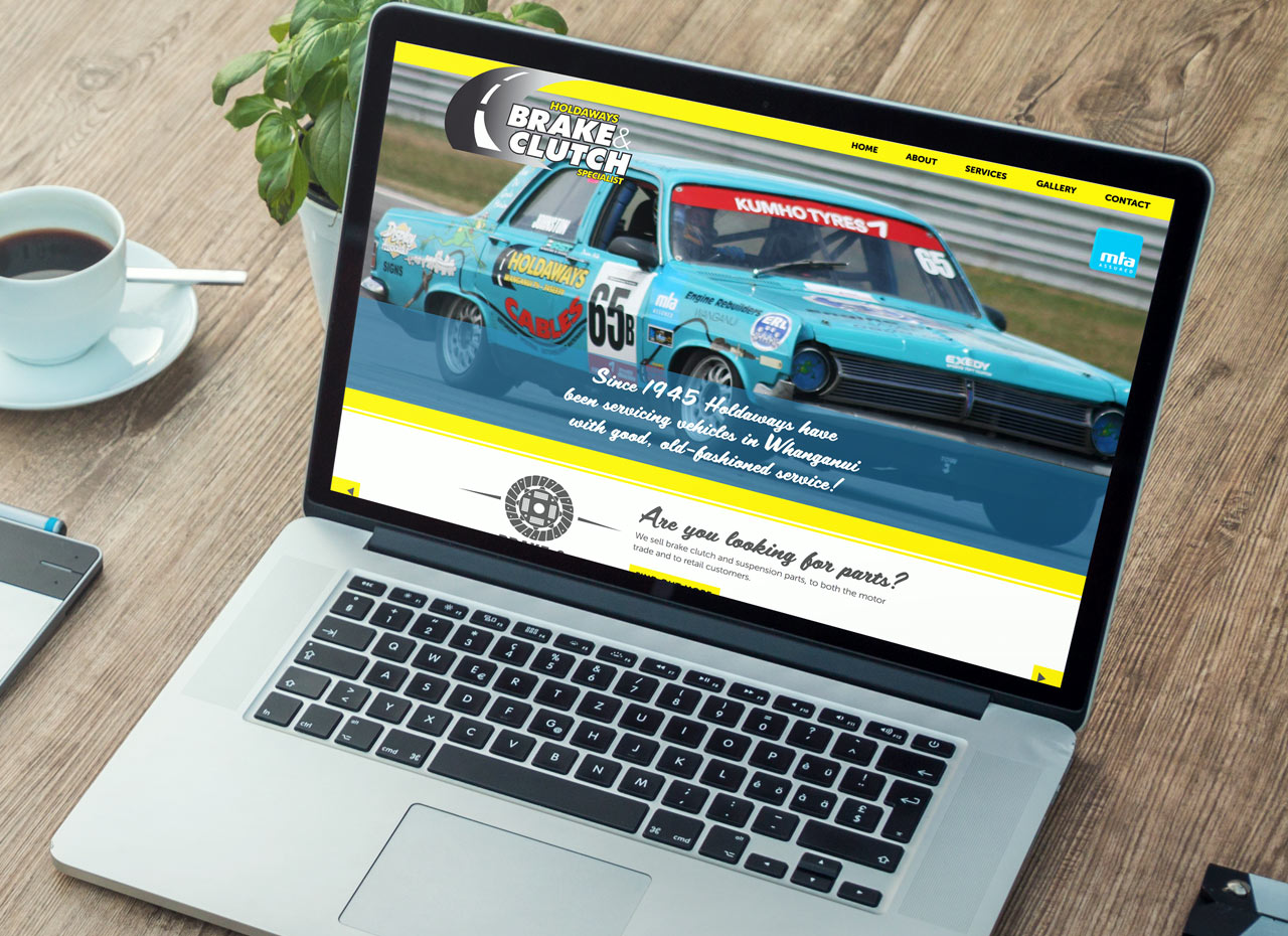 Holdaways Brake & Clutch Website Development