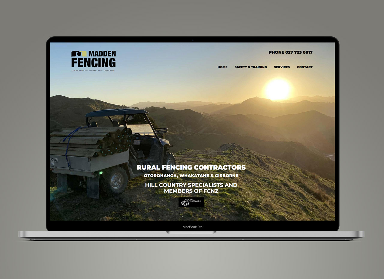 Madden Fencing Website Development