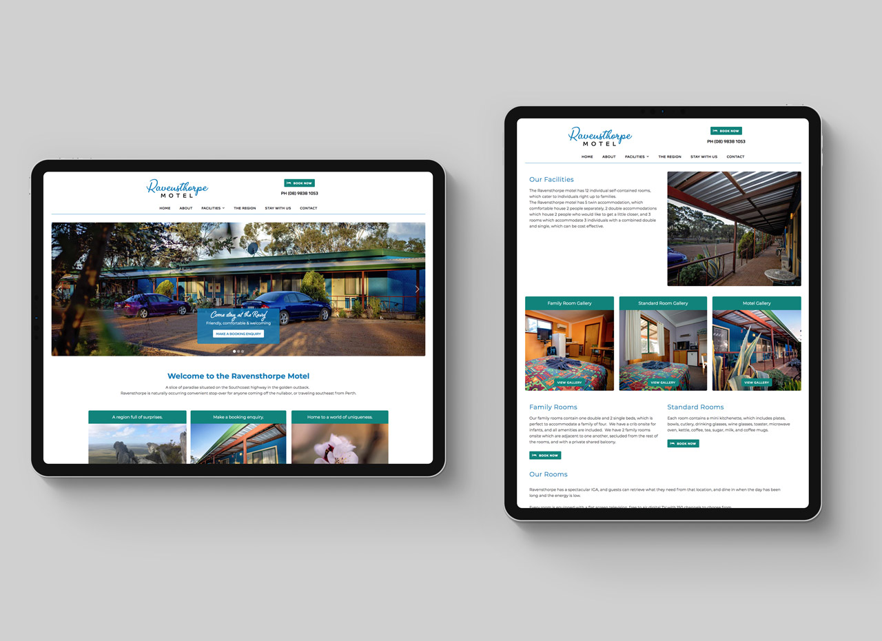 Ravensthorpe Motel Website Development