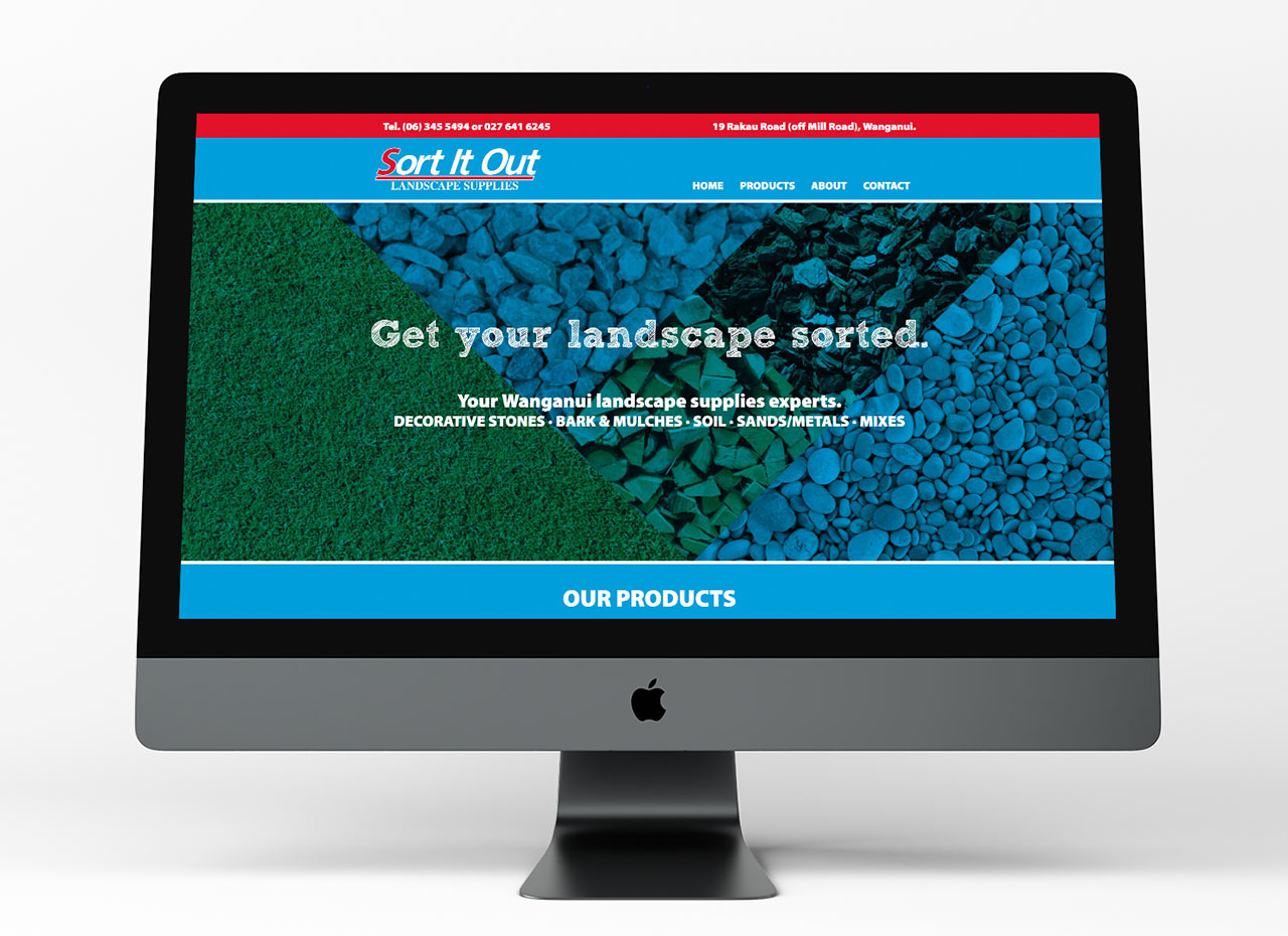 Sort it Out Landscape Supplies Website Development