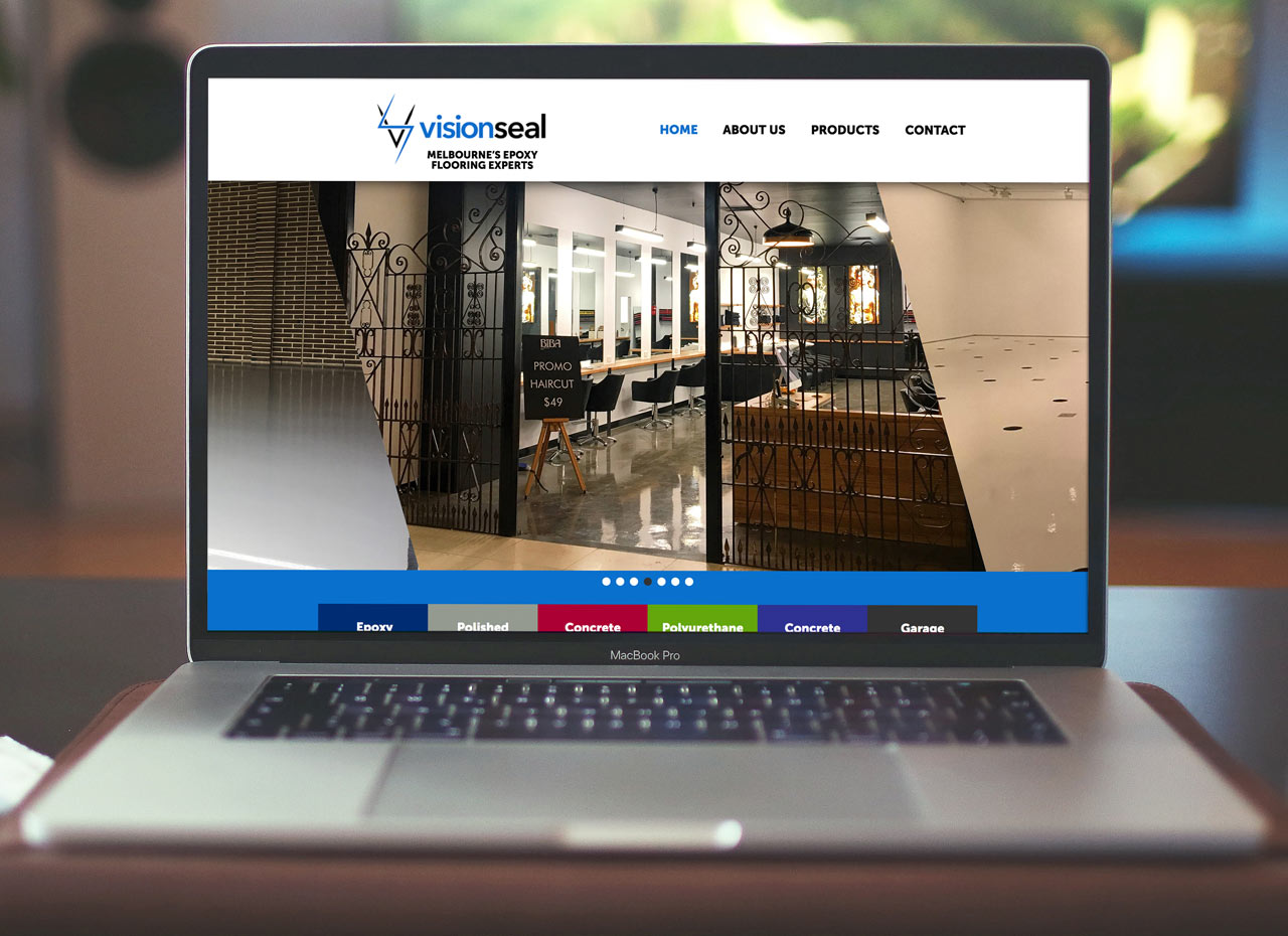 Visionseal Website Development